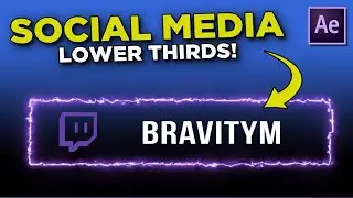 FREE Saber Social Media Lower Thirds!!