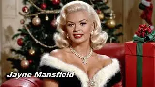Merry Christmas 1950s Hollywood Actresses