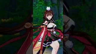 Li Sushang's 'Auspicious Dazzle' Outfit Victory Pose #hoyoverse #honkaiimpact3rd #shorts