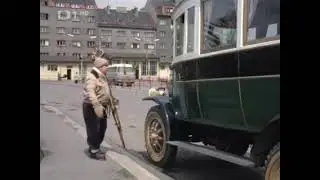 Autobusové nádraží Praha Pankrác  1971