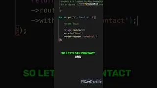 Laravel tip: how to REDIRECT to a specific section on your page 