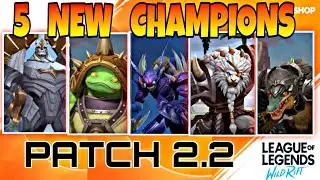 NEW CHAMPIONS:Galio,Rammus,Kha'Zix,Rengar & Renekton | LOL Wild Rift #shorts