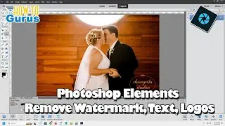 Photoshop Elements Remove Watermark, Text, and Logos from Photos