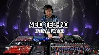 ACID TECHNO ORIGINAL TRACKS 135 BPM | LIVE MACHINE DJ SET 2024 Vol.1