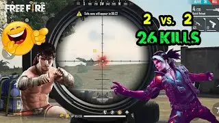 Free Fire Duo Gameplay with 26 Kills | Free Fire Gameplay | Free Fire Live Pakistan