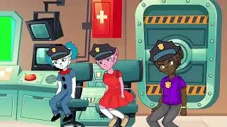 Blue Siren Head Play Among Us vs Police Team - Meme Roblox Animation