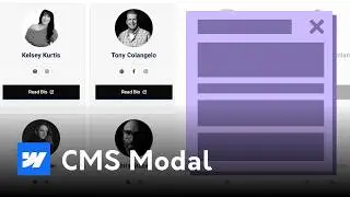 Webflow CMS Popup Tutorial: Create Dynamic Modals Using Finsweet (No Code)