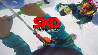 SNOW KITE DREAMS OF POWPOW - Feat. Abe Alzouman FLYSURFER KITEBOARDING 12m SPEED5