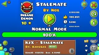 Nox's Stalemate Level Almost RUINED Geometry Dash for Me!