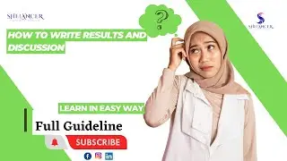 How to write results and Discussion || Academic Writing