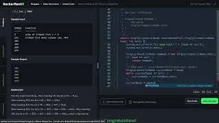 [8] Hackerrank Data Structure - Insert a Node at the Tail of a Linked List