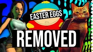 8 Video Game Easter Eggs You Can No Longer See! #1