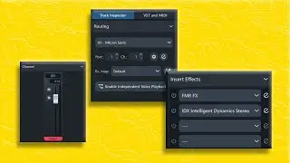 25-Dorico Pro: Play mode(track inspector, VST, routing, effects, etc.)
