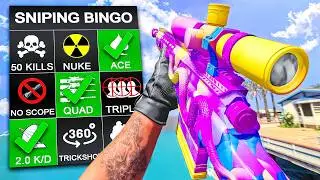 I hosted a SNIPERS ONLY Bingo Tournament