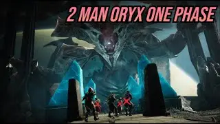 Destiny 2. 2 MAN ONE PHASE ORYX RAID (Armes Cheater)