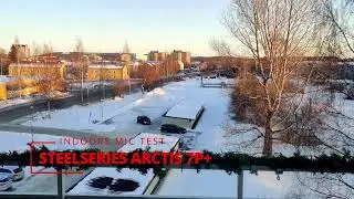 Steelseries Arctis 7P+ Mic Test - Indoors/Outdoors