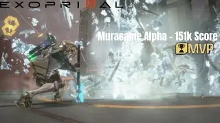 [Exoprimal] Murasame Alpha Gameplay | 151k Score | PvE Final