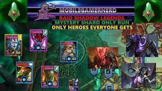 EP 79: Past 270 Days Raid Shadow Legends F2P Mystery Shard Only Run (Halloween Comes To Raid)