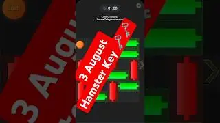 3 August mini game puzzle hamster kombat solve | hamster kombat mini game