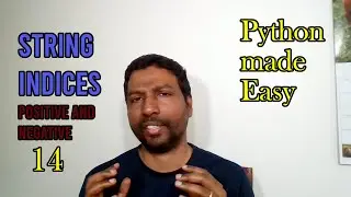 String Indices | Python for Beginners