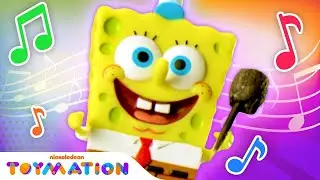 SpongeBob Toys Sing Along 🎵 Marathon! | Toymation