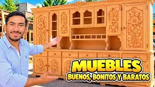 Los MUEBLES MÁS BARATOS DE MÉXICO en el Mercado de Muebles de San Mateo Atenco