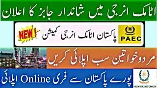 Atomic Energy Jobs 2023 Chashma Mianwali