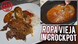 Ropa Vieja Crock Pot Recipe (EASY)