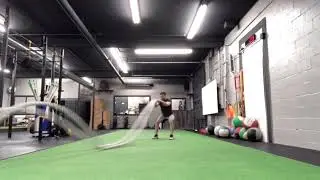 Battle Rope Double Waves