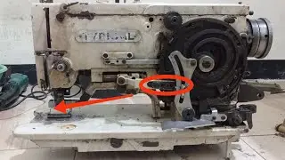 Jarum nabrak sepatu depan , cara menggesernya seperti ini