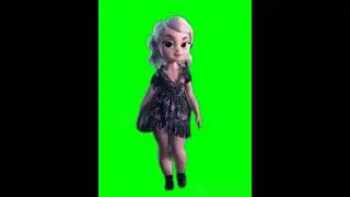 Green Screen doll video| 