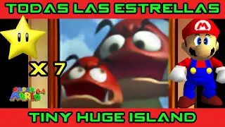 TINY HUGE ISLAND: Las 7 ESTRELLAS (Guía Super Mario 64)