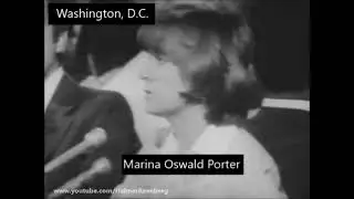 September 13, 1978 - Marina Oswald appears before the House Select Committee on Assassinations
