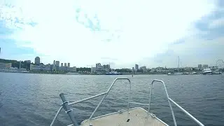 Прогулка на лодке. Чебоксарский залив.