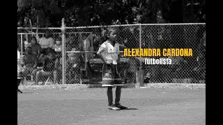 Alexandra Cardona y su pasión por el futbol