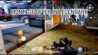 Call Of Duty Mobile Legendary rank Killing Spree Montage, with ICR