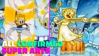 Cuphead The Delicious Last Course DLC - Ms. Chalice All Confirmed Super Arts So Far