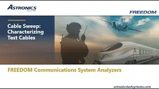 Cable Sweep : Characterizing Test Cables