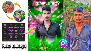 New CB photo editing | new creative Photo editing | picsart photo editing step by step in hindi-2022