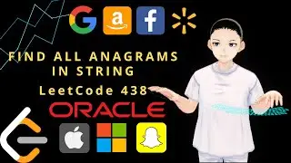 Leetcode 438 - Find All Anagrams in a String (JAVA Solution Explained!)