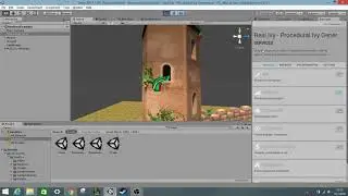 Unity Real Ivy - Procedural Ivy Generation Asset İncelemesi