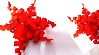 How to make paper snowflakes easy | paper snowflakes for Christmas decorations | Art & Craft by Anu