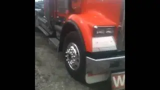 Winch truck polishing
