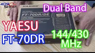 YAESU FT-70DR C4FM FDMA / FM 144/430 MHz Dual Band 5W - 409 SHOP
