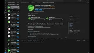 Create Spring Boot Application in Visual Studio Code