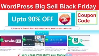 Black Friday Premium WordPress Themes and Plugins: Cheap WordPress Themes Coupon Code 2023