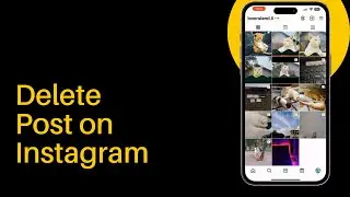 How to delete all your post on instagram at once