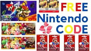 Free eShop Switch Codes 2024 = How To Get Free Nintendo Gift Card Codes,