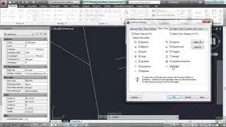 AutoCAD Training 0802 OSNAP Part 2