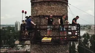 Прыжки в Одессе (Краян, Роупджампинг с трубы)